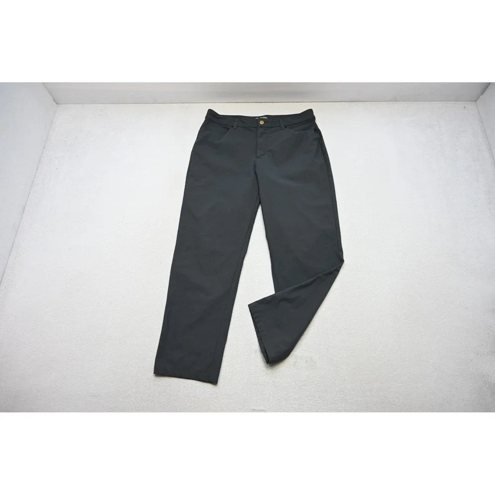 VRST Athletic Fit Golf Pants Mens 33x28 Dark Gray Technical Stretch Excellent